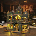 Green Detective Agency DIY Mini House Kit l DIY Miniature Kit
