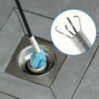 4-Claw Pipe Cleaner, Spring Installation Tool for Kitchen and Bathroom, Hair and Dirt Catcher