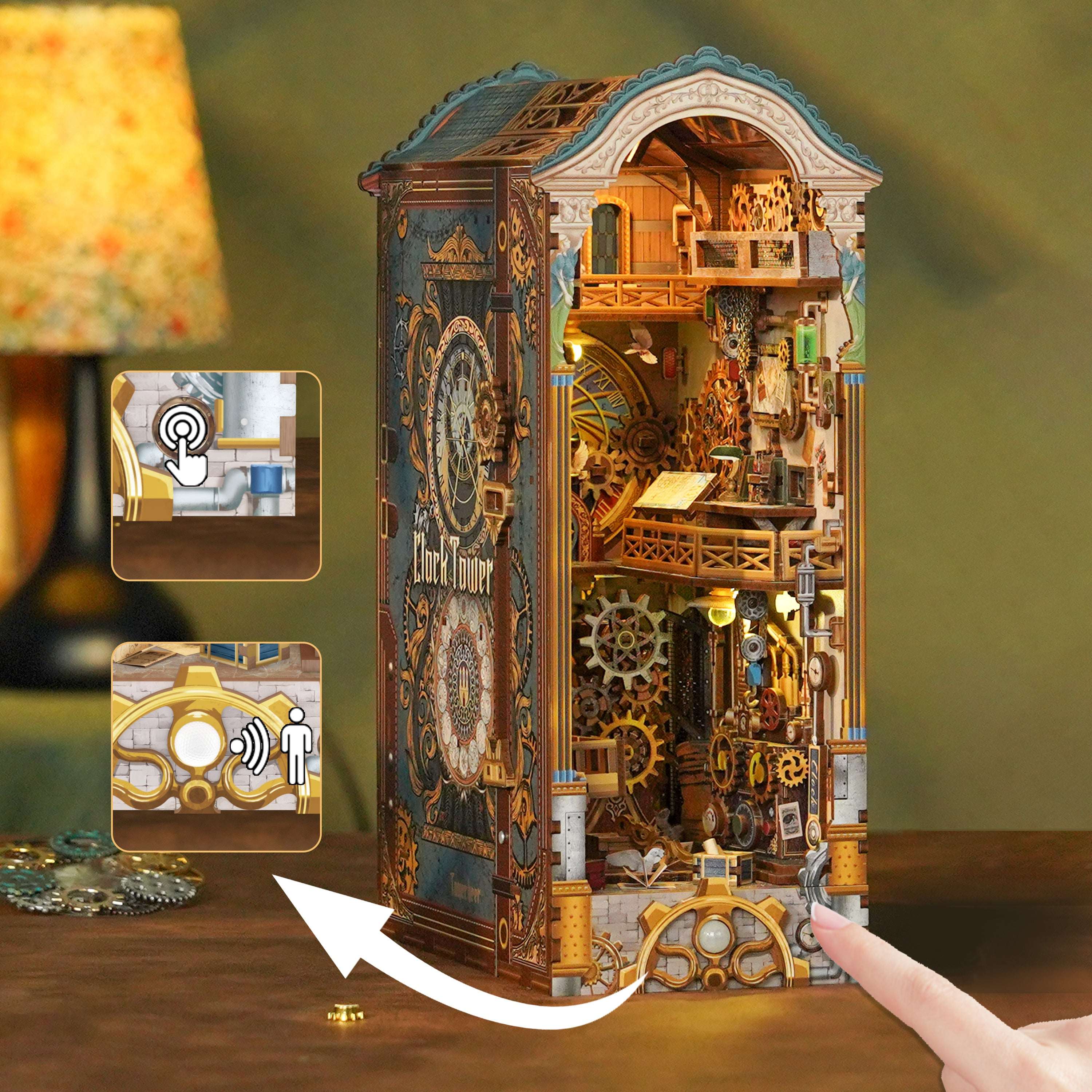 Clock Tower DIY Book Nook Kit