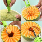 4-in-1 Stainless Steel Fruit Cutter Set