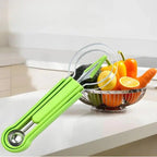 4-in-1 Stainless Steel Fruit Cutter Set