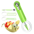 4-in-1 Stainless Steel Fruit Cutter Set