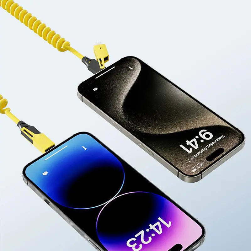 4-in-1 retractable charging cable for ultra-fast charging