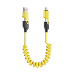 4-in-1 retractable charging cable for ultra-fast charging