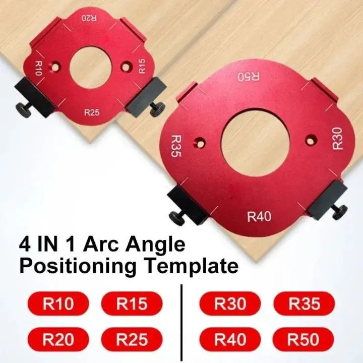 4-in-1 Woodworking Bow Template