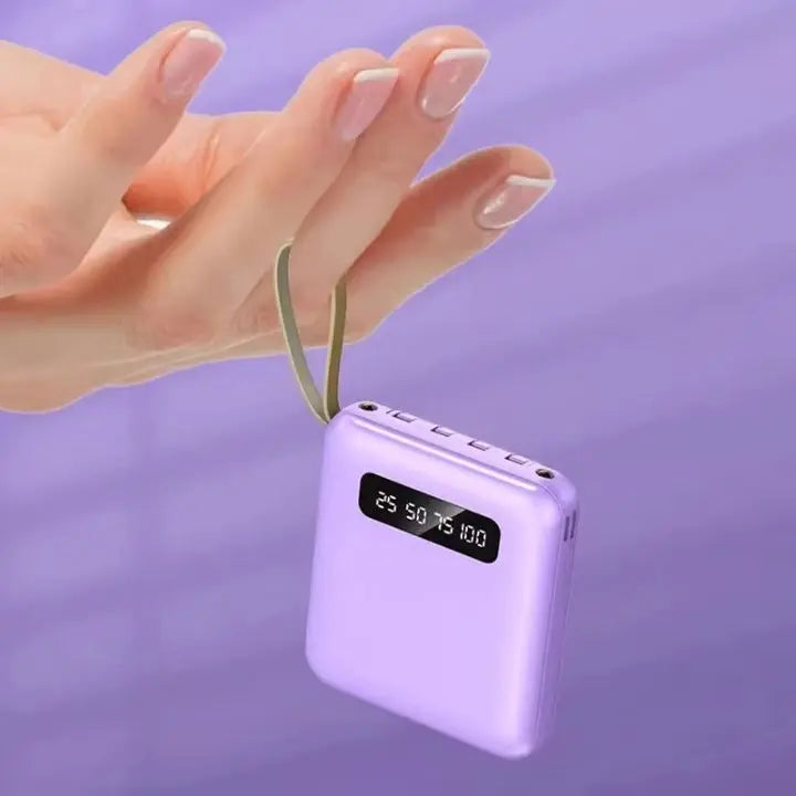 4-in-1 Powerbank Fast Charging – Compact & Powerful