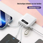 4-in-1 Powerbank Fast Charging – Compact & Powerful