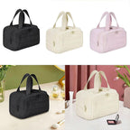 4-in-1 Puffy Toiletry Bag for Women – Large Travel Makeup & Skincare Organiser