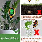 4-in-1 digital soil moisture meter