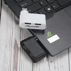 4-in-1 Redatable USB hub – More ports, less clutter