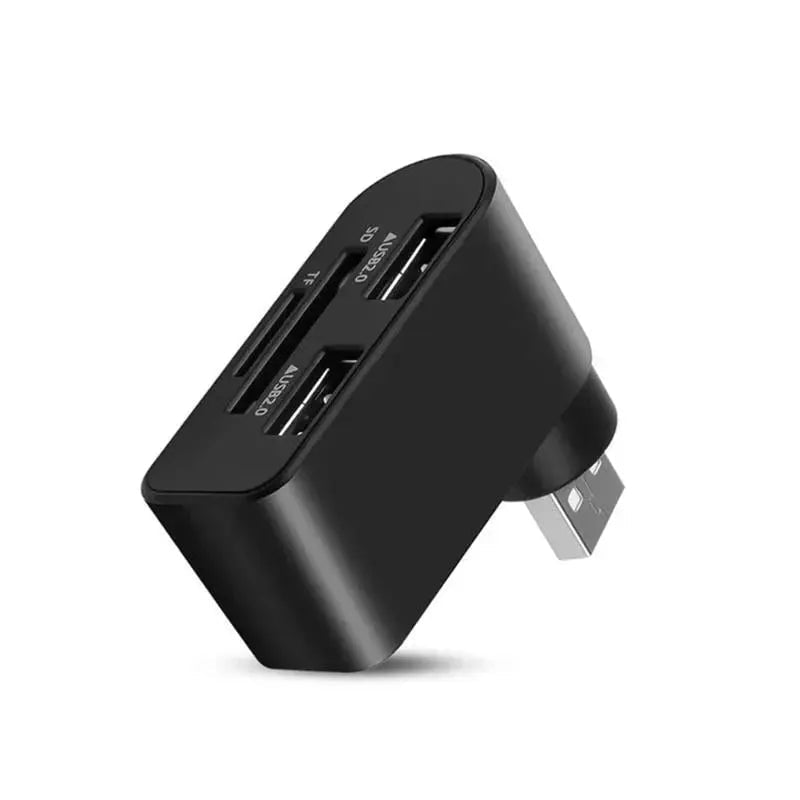 4-in-1 Redatable USB hub – More ports, less clutter