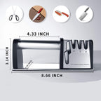 4-in-1 kitchen knife and scissors sharpening tool