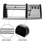 4-in-1 kitchen knife and scissors sharpening tool