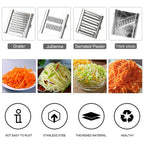 4 in 1 Vegetable Slicer Multi-Purpose