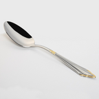 24- or 48-Piece Stainless Steel Cutlery Set in Gold Finish - GlowCut
