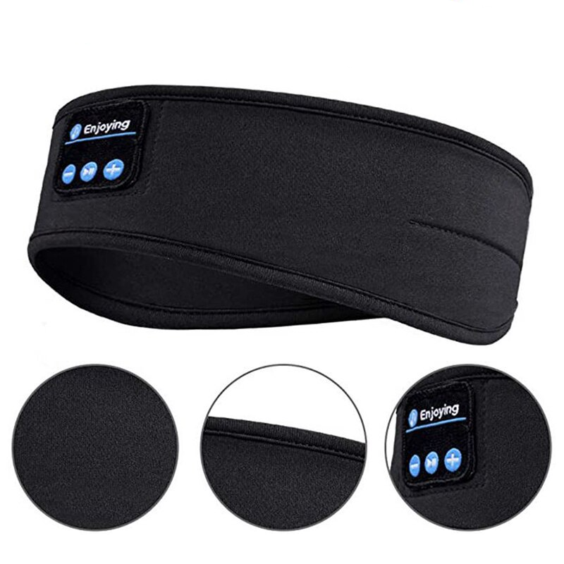 SnoozeMelody - Soundproof Bluetooth Sleep Mask for Peaceful Nights