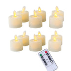 GlowFlame LED Tealight – Realistic Flame-less Candle for Atmospheric Lighting