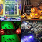 4-Pack: Decorative waterproof battery-operated LED lights - 16 changing colors