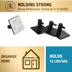 4-Pack: Heavy Duty Durable 304 Stainless Steel Wall Hooks