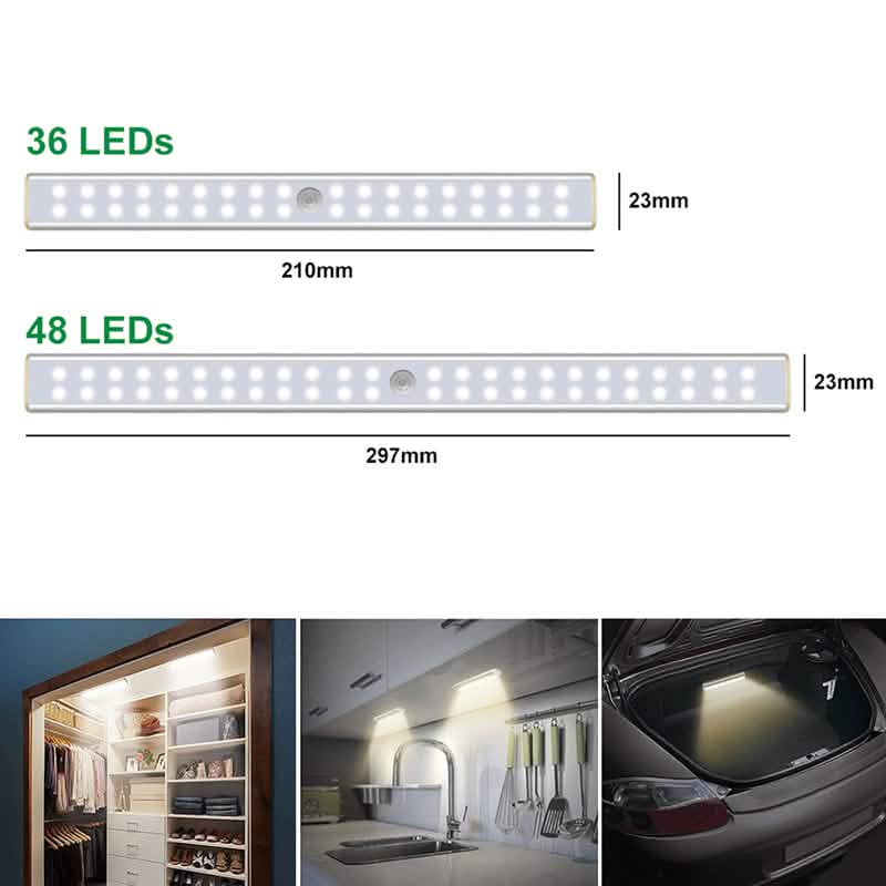 4-pack: Stick Anywhere LED Motion Sensor Light