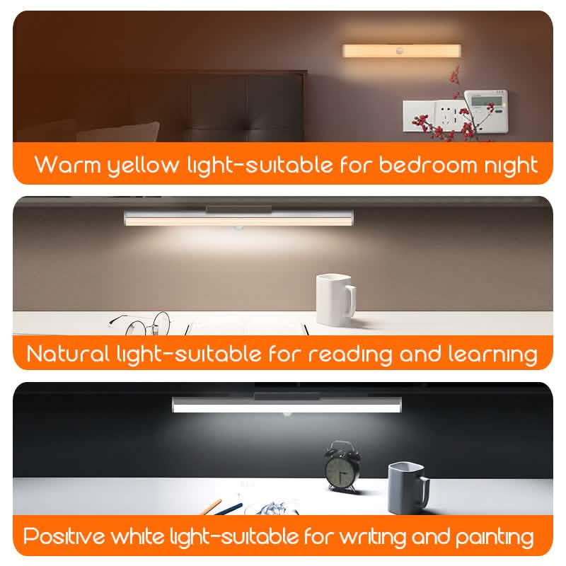 4-pack: Stick Anywhere LED Motion Sensor Light
