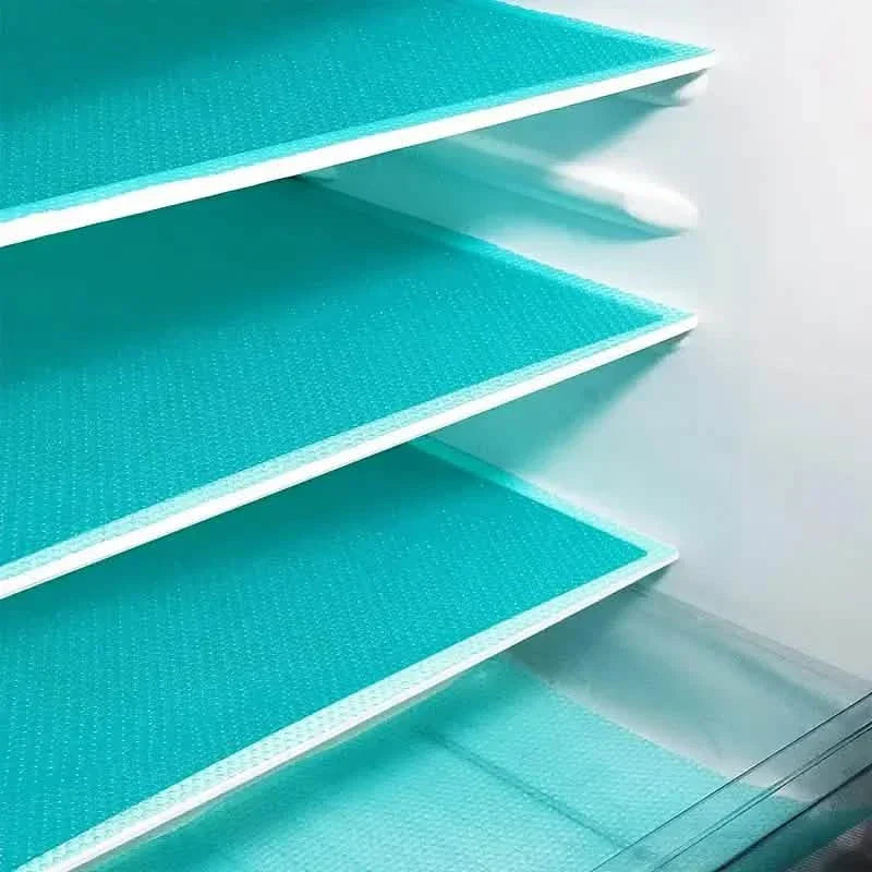 4-piece set: High-quality refrigerator mats - Customizable cabinet liners
