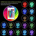 4-Piece: Underwater RGB LED Lights