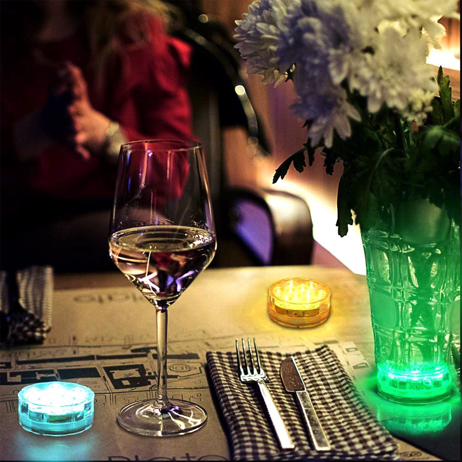 4-Piece: Underwater RGB LED Lights