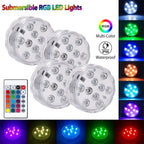 4-Piece: Underwater RGB LED Lights
