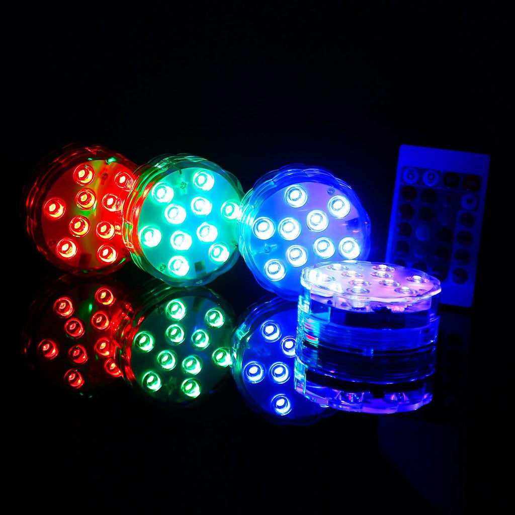 4-Piece: Underwater RGB LED Lights