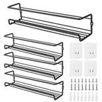 4-piece: Wall-mounted spice racks