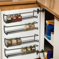 4-piece: Wall-mounted spice racks