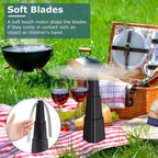 4-Piece: Fly Repellent Fan Table Battery Operated Insect Repellent