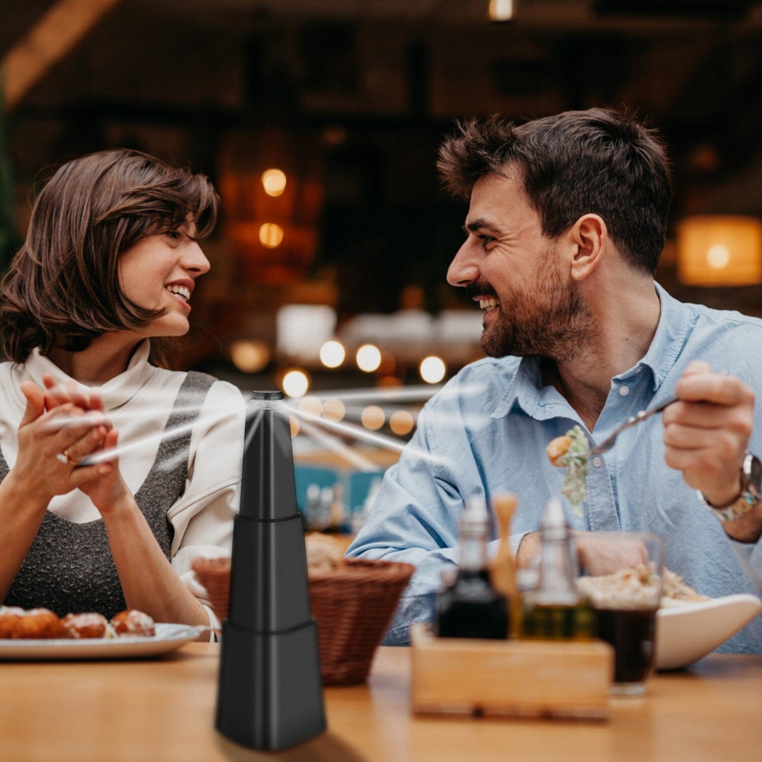 4-Piece: Fly Repellent Fan Table Battery Operated Insect Repellent