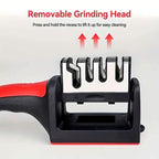 4 Stage Professional Kitchen Knife Sharpener Tool