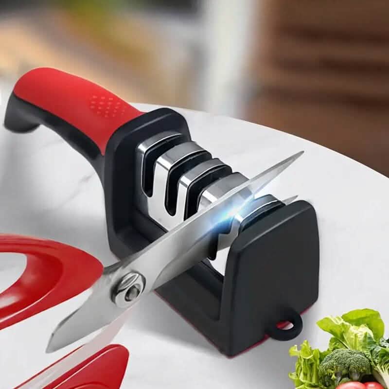 4 Stage Professional Kitchen Knife Sharpener Tool