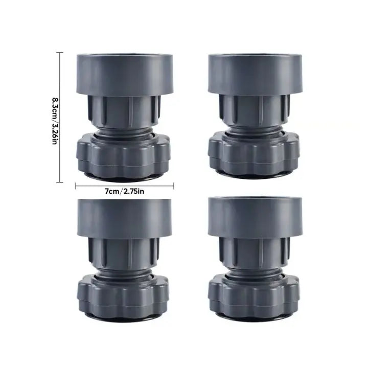 4-piece Washing Machine Stand Set – Adjustable Feet