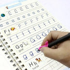 4-piece Reusable Learning Booklet Set for Children
