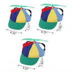 Colorful Sunproof Propeller Dog Cap for Summer Fun