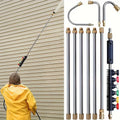 4000 PSI Telescoping Pressure Washer Wand Kit for Easy Gutter, Roof, and Wall Cleaning