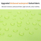 Foldable green shopping bag