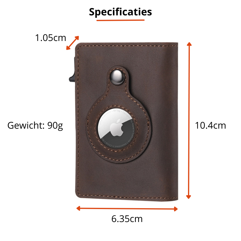Safe and Elegant Apple Airtag Wallet