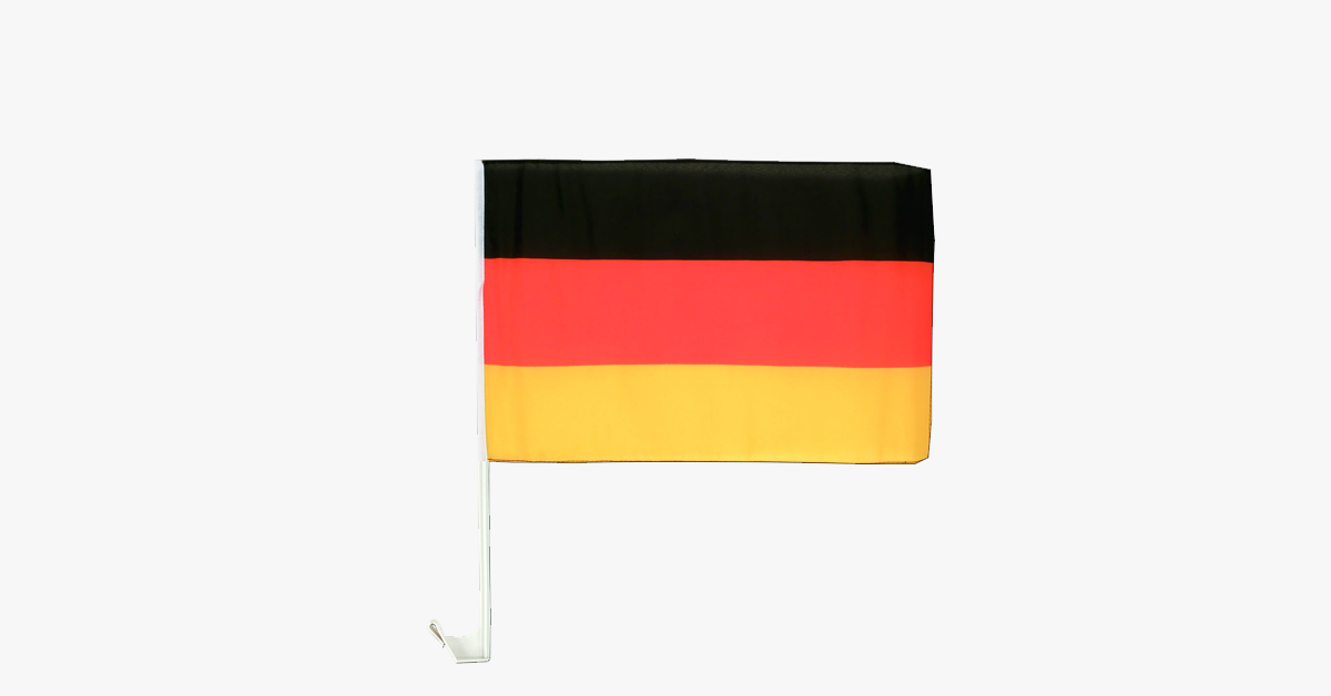 German Flag Car Window Rod Decoration – An Exhibition of Patriotism!