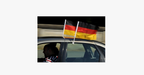 German Flag Car Window Rod Decoration – An Exhibition of Patriotism!