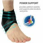 Plantar Ankle X Wrap Support Compression Sock