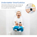 Wireless Bedwetting Alarm with Vibration Signal & Timer Function - USB Rechargeable