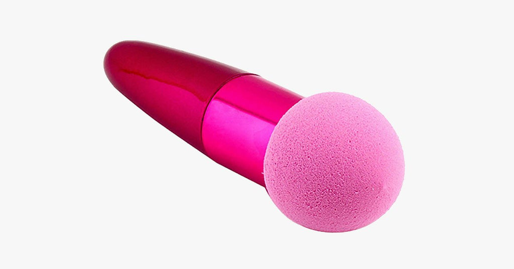 Sponge Foundation Round Makeup Brush - Perfect for Naturally Looking Makeup