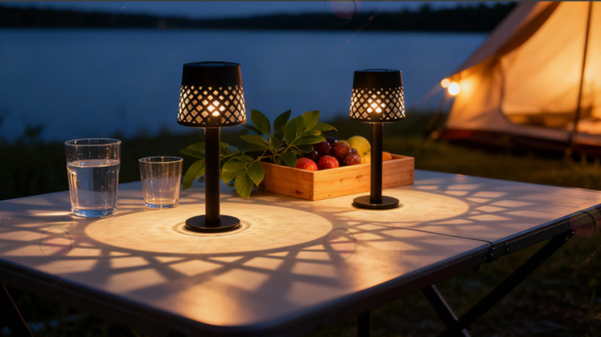 EcoLume – Versatile Solar-Powered Desk Lamp