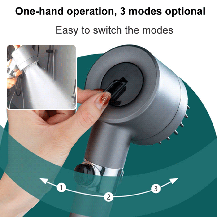 Shower head – PowerSpray – increased pressure – Spa experience