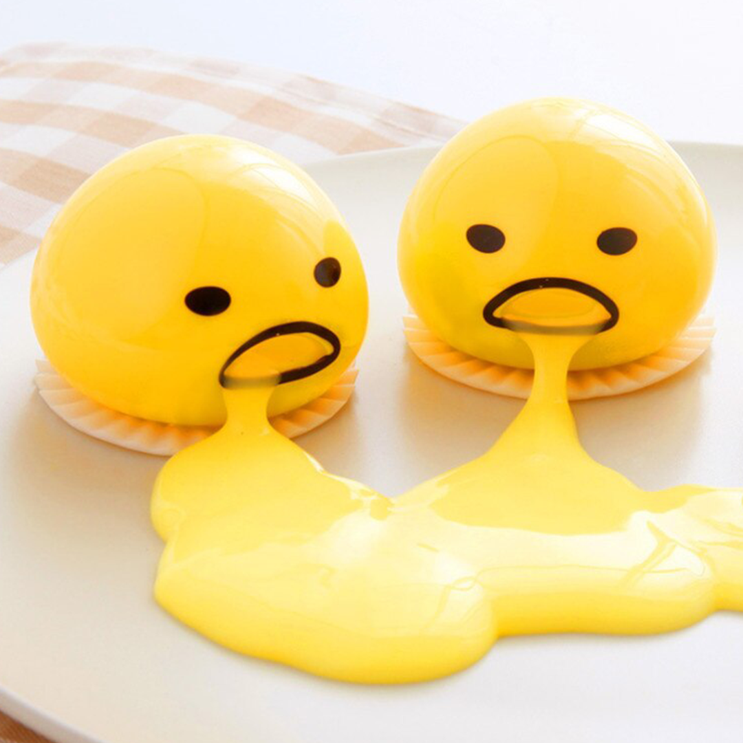 Egg yolk relaxation ball